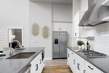 Studio, one, and two bedroom residences and townhomes